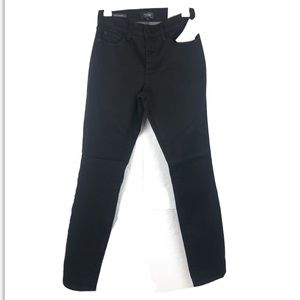 NYDJ Jeans Skinny Denim Black Size 2